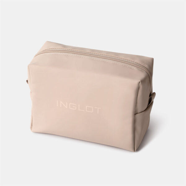 Cosmetic Bag Soft Touch Beige - Image 2