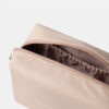 Cosmetic Bag Soft Touch Beige - Image 3
